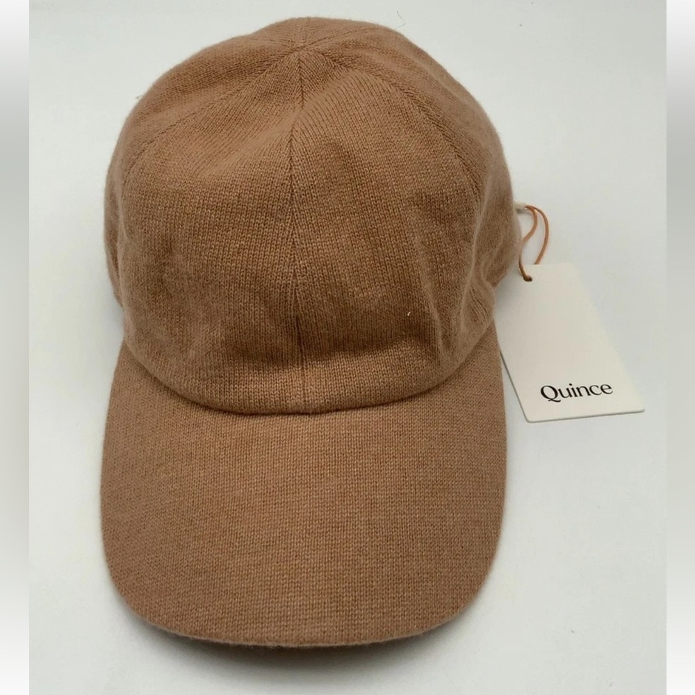 Quince Tan Wool Baseball Cap - Picture 5 of 6